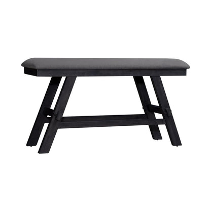 Lawson Counter Bench (RTA) in Slate w/ Weathered Gray Top