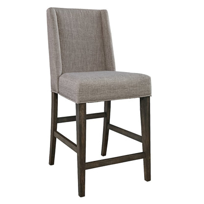 Opt 7 Piece Gathering Table Set in Rubberwood Solids and Acacia Veneers