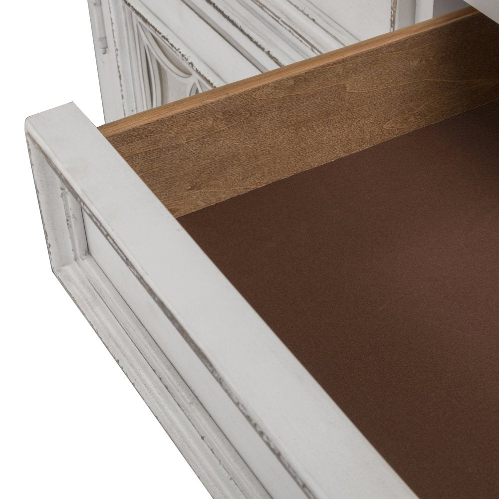 Hutch & Buffet in Rubberwood Solids w/ White Oak & Birch Veneers