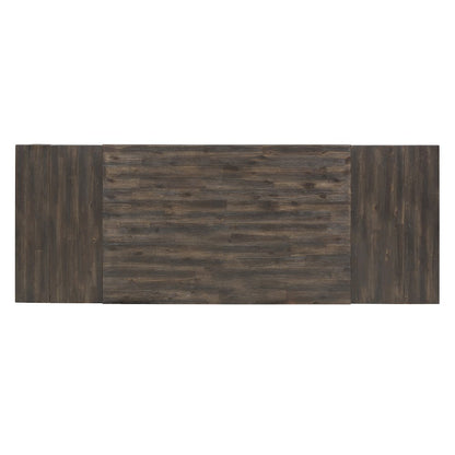 Opt 6 Piece Gathering Table Set in Rubberwood Solids and Acacia Veneers