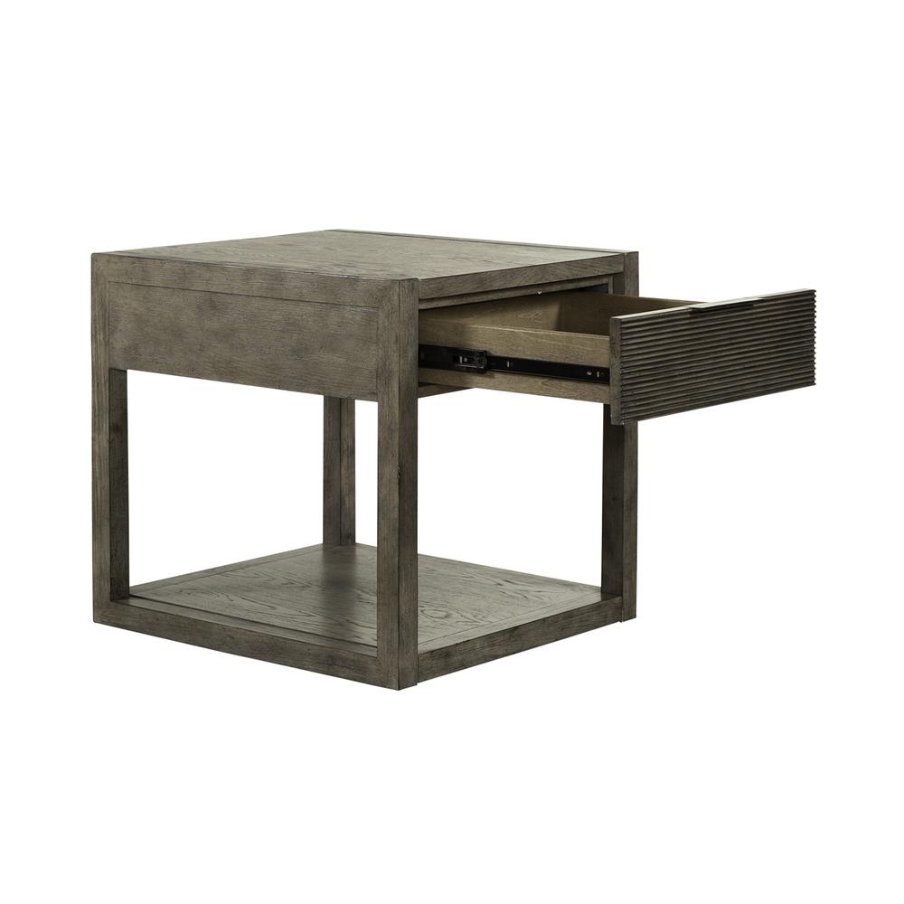 Bartlett Field 3 Piece Set (1-Cocktail 2-End Tables) in Grey
