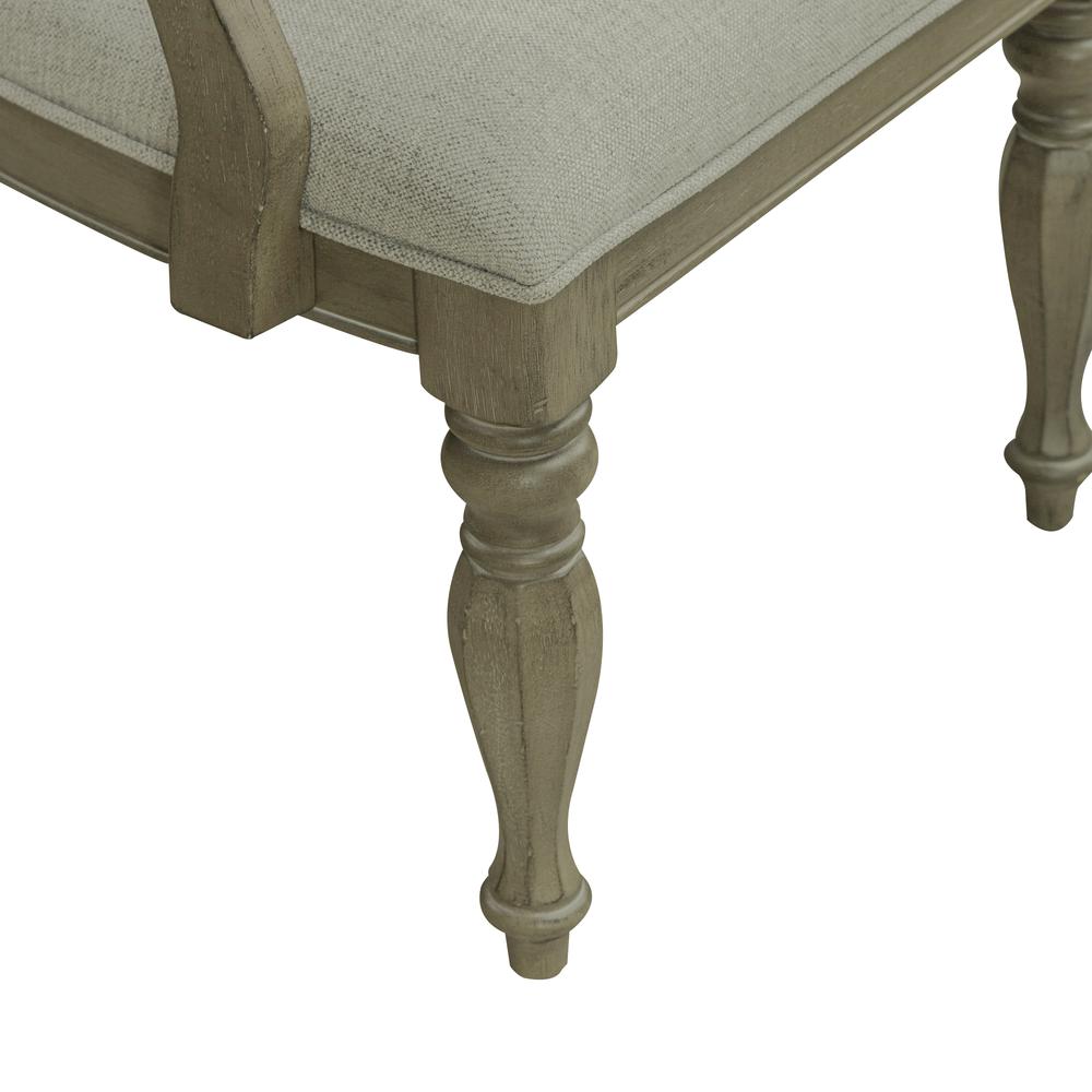 Magnolia Manor Splat Back Arm Chair (RTA) - Set of 2 in Weathered Bisque