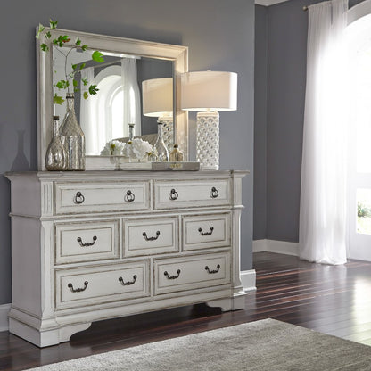 King California Panel Bed, Dresser & Mirror, Chest, Night Stand