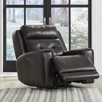 Swivel Glide Power Recliner, Power Headrest, Lumbar