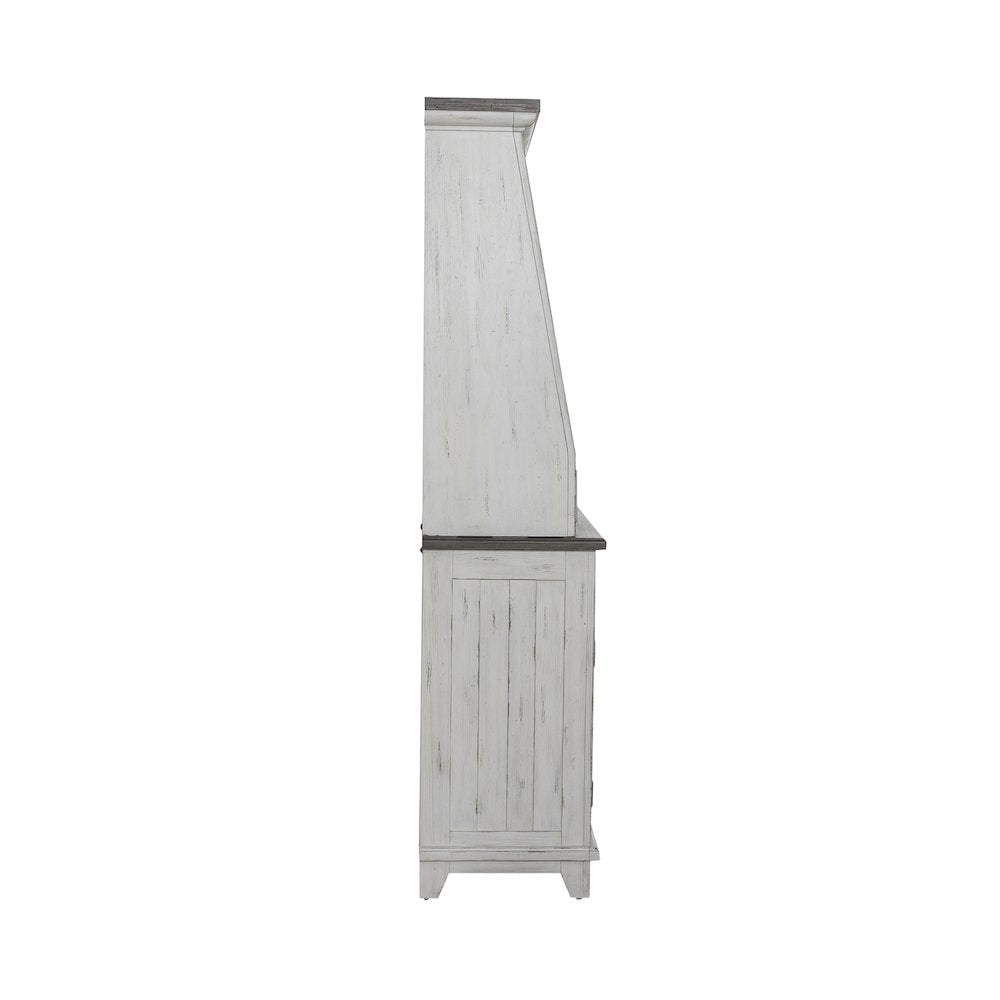 Server & Hutch in Pine Solids & Veneers