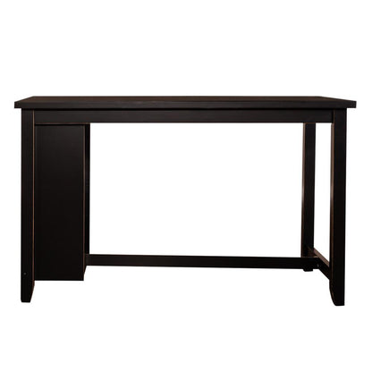 Brook Creek 5 Piece Counter Set - Black in Black