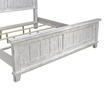 King Panel Bed in Pine Solids & Veneers