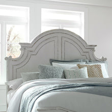 Magnolia Manor Queen Panel Headboard in Antique White