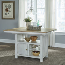 Lindsey Farm Kitchen Island in Rubberwood Solids & Veneers w/ MDF