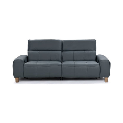 Alea Zero Gravity Power Recliner Upholstered Leather Sofa