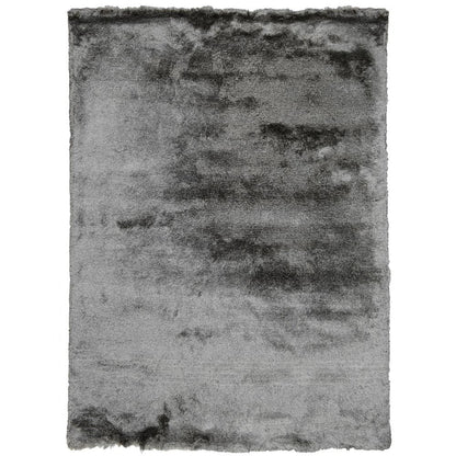 Collins Hand-woven Shag Area Rug  Dark Gray 8X10