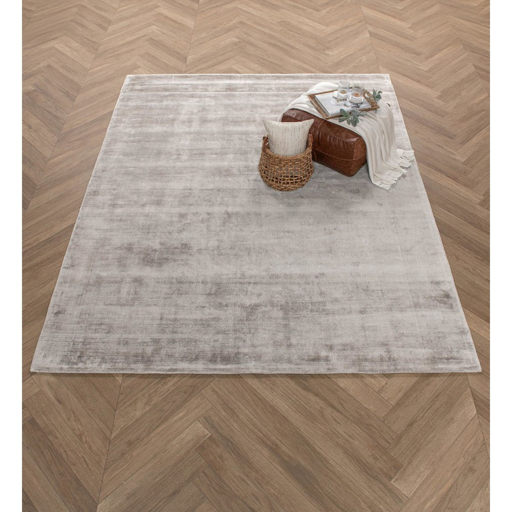 Cameron Hand-woven Distressed Viscose Area Rug by Kosas Home