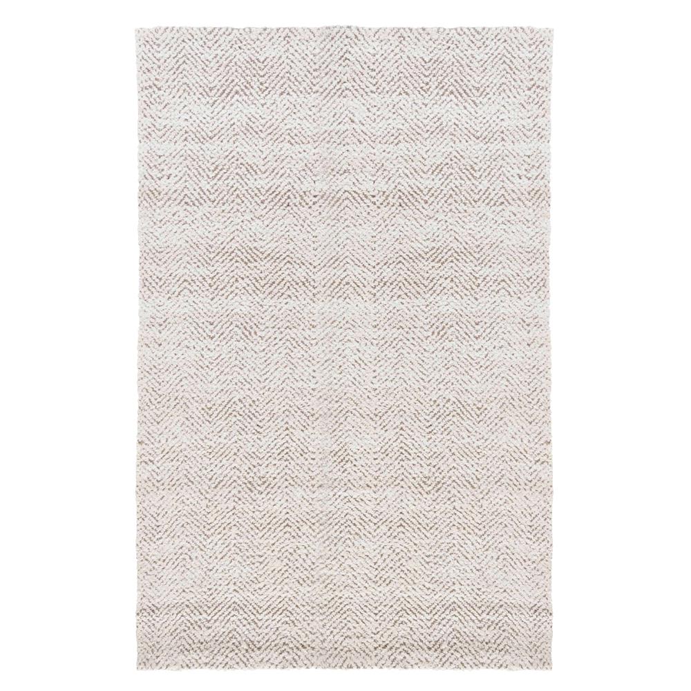 Chevron Hand-woven Jute Area Rug by Kosas Home Ivory/Natural
