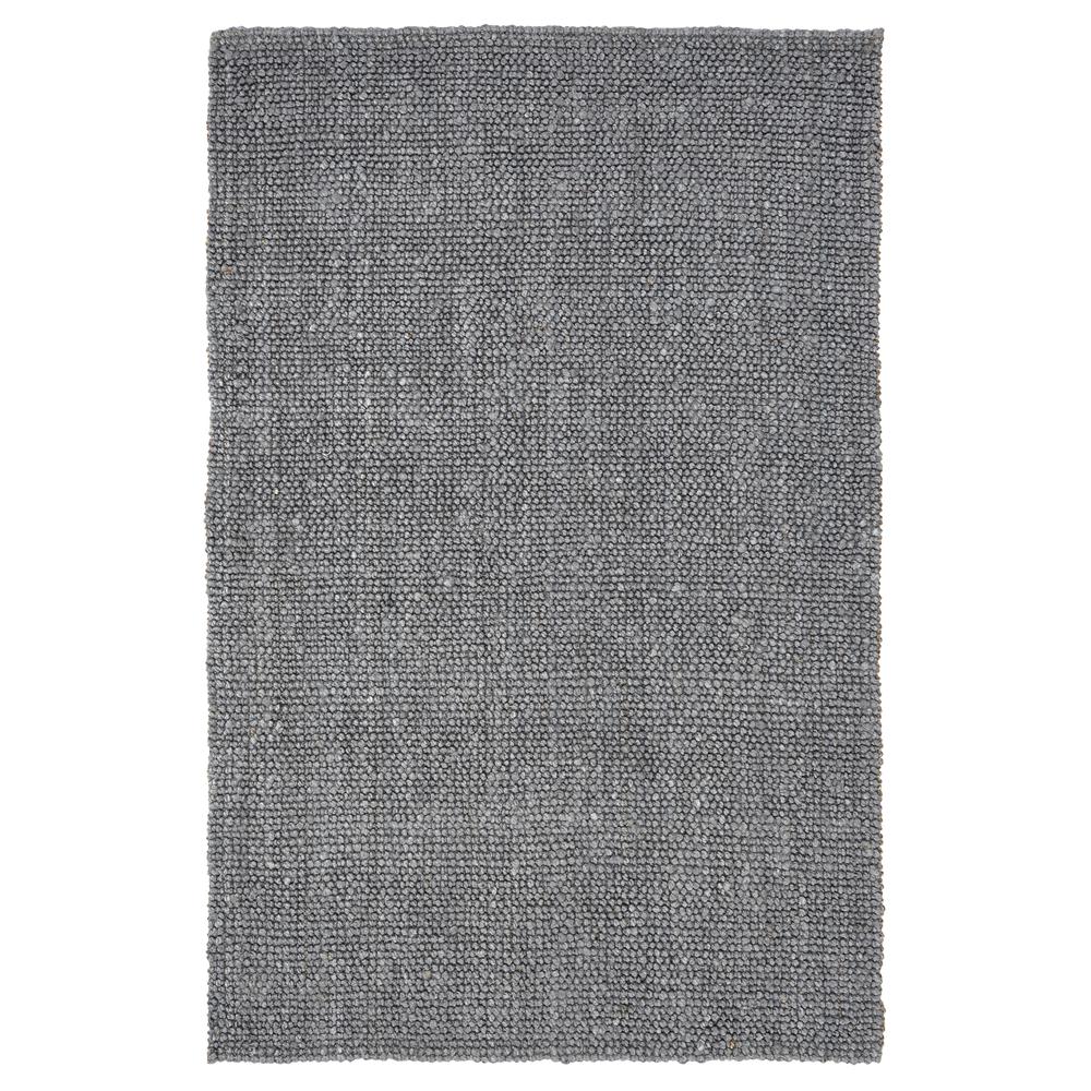Annello Handspun Jute Area Rug by Kosas Home, Blue Charcoal
