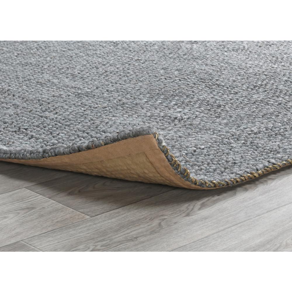 Annello Handspun Jute Area Rug by Kosas Home, Blue Charcoal