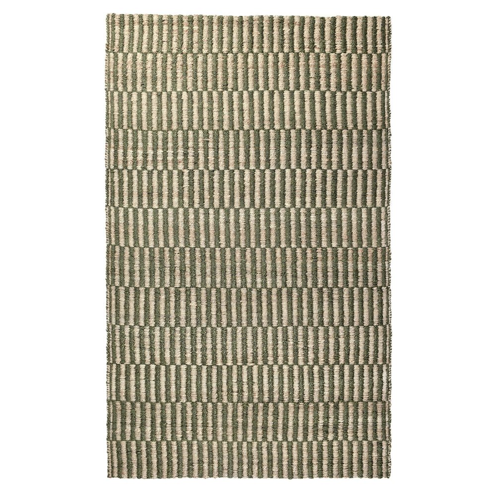 Monterey 8'x10' Jute Handwoven Sustainable Green Accent Area Rug
