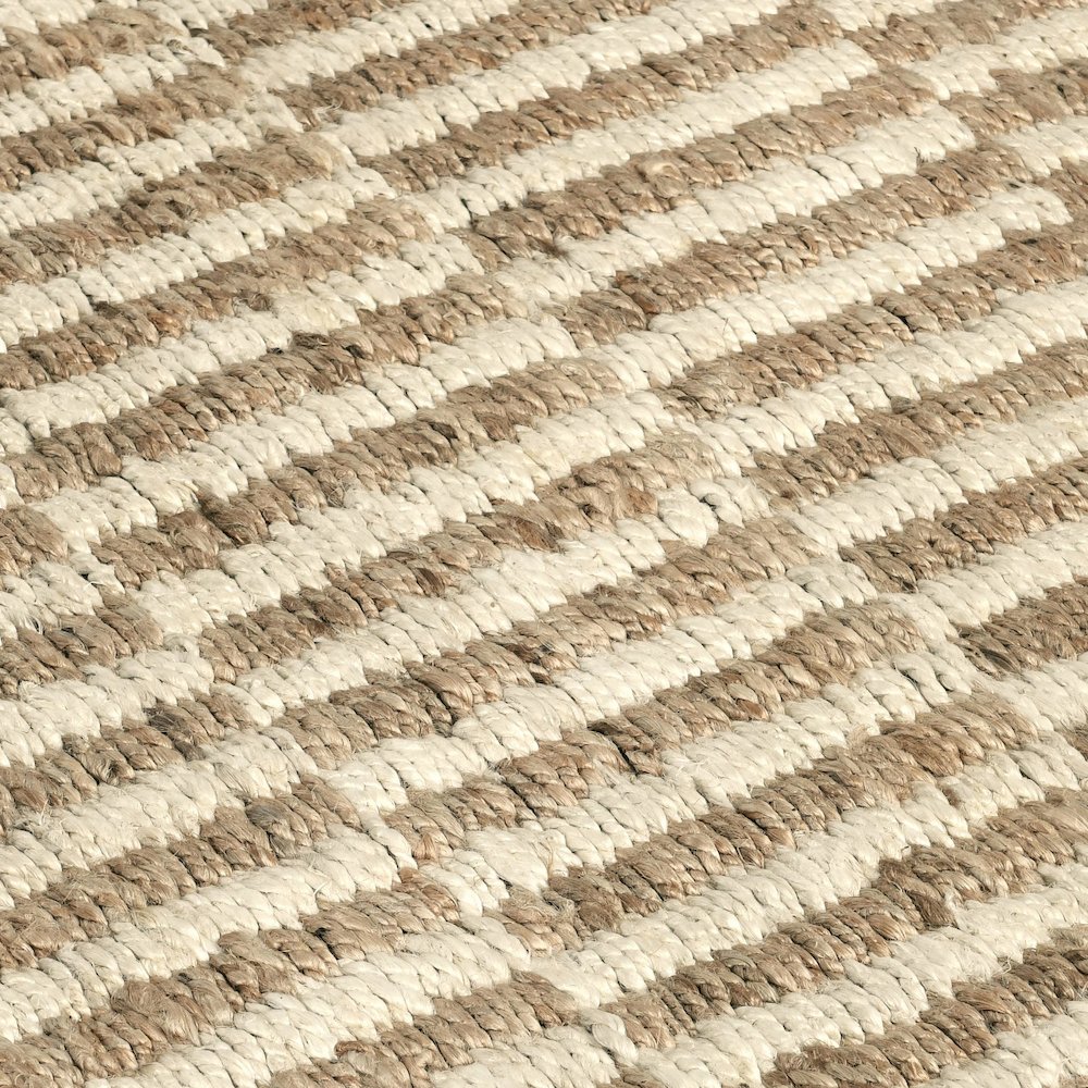 Monterey 5'x8' Jute Handwoven Sustainable Ivory Accent Area Rug