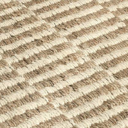 Monterey 5'x8' Jute Handwoven Sustainable Ivory Accent Area Rug
