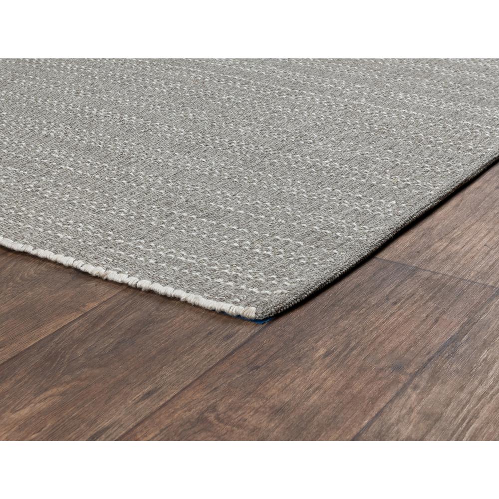 Charlevoix Indoor Outdoor Gray Accent Rug, by Kosas Home