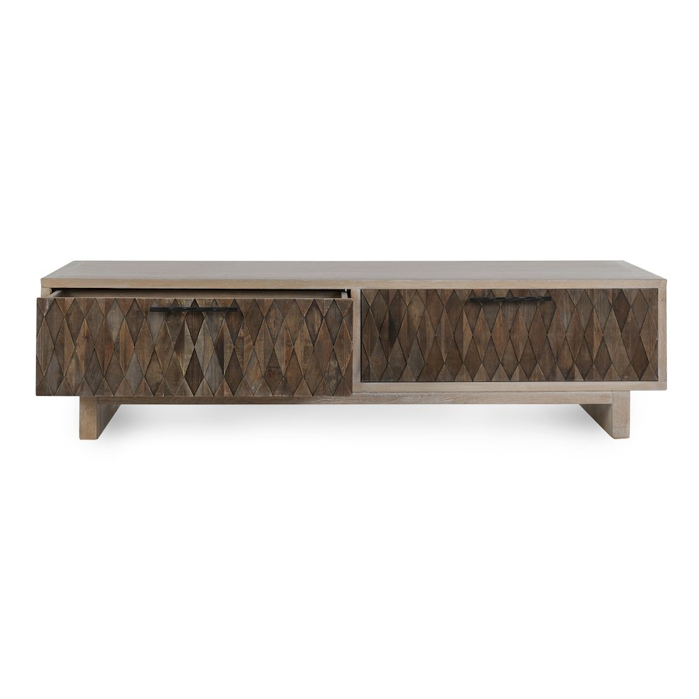 Anton 4-Drawer Reclaimed Wood Coffee Table