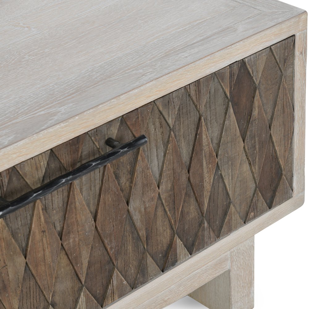 Anton 4-Drawer Reclaimed Wood Coffee Table