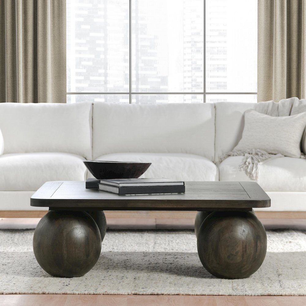 Redondo Wood Square Coffee Table