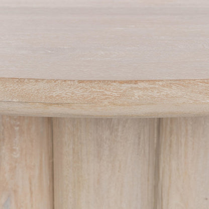 Beau 60" Mango Wood Round Dining Table