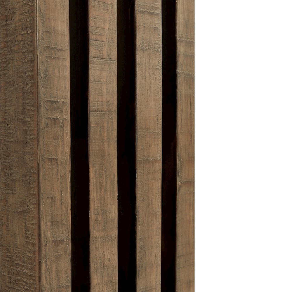 Aspen Wood Round End Table