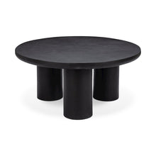 Anzio Outdoor Coffee Table in Concrete Black
