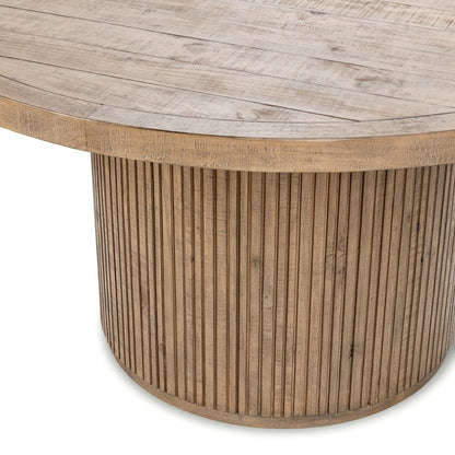 Ollie Reclaimed Pine Wood Dining Table