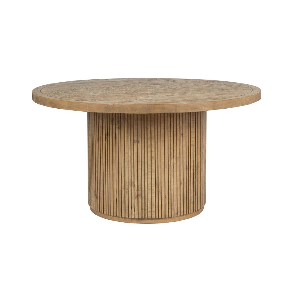 Ollie Reclaimed Pine Wood Dining Table