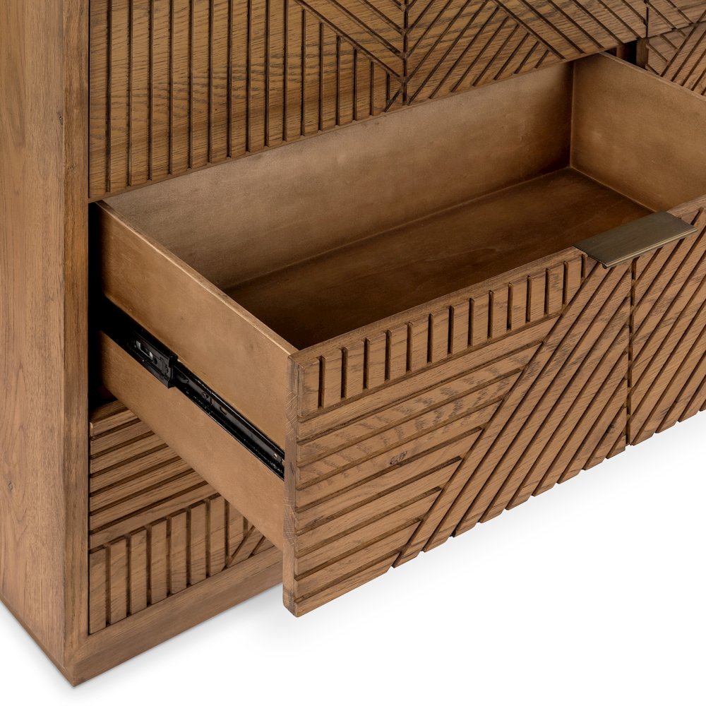 Santa Clara 6-Drawer Wood Dresser