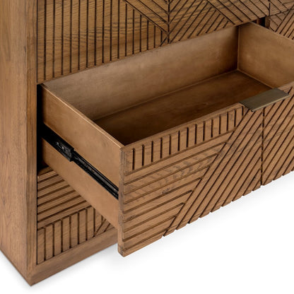 Santa Clara 6-Drawer Wood Dresser