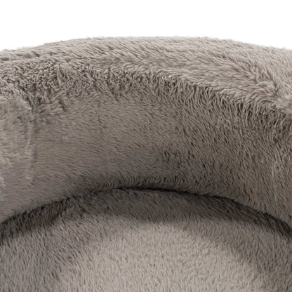 Teddy Plush Fabric Cushioned Accent Chair