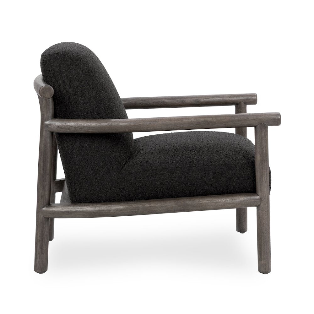 Azoria Accent Chair Charcoal