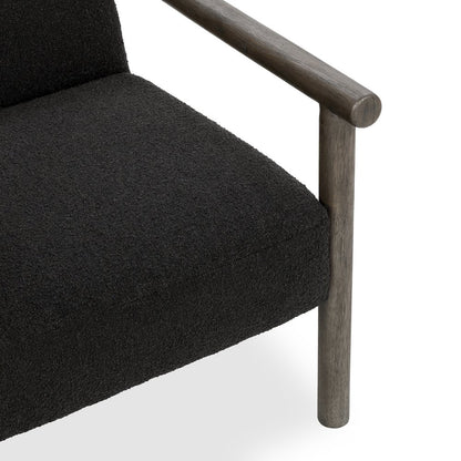 Azoria Accent Chair Charcoal