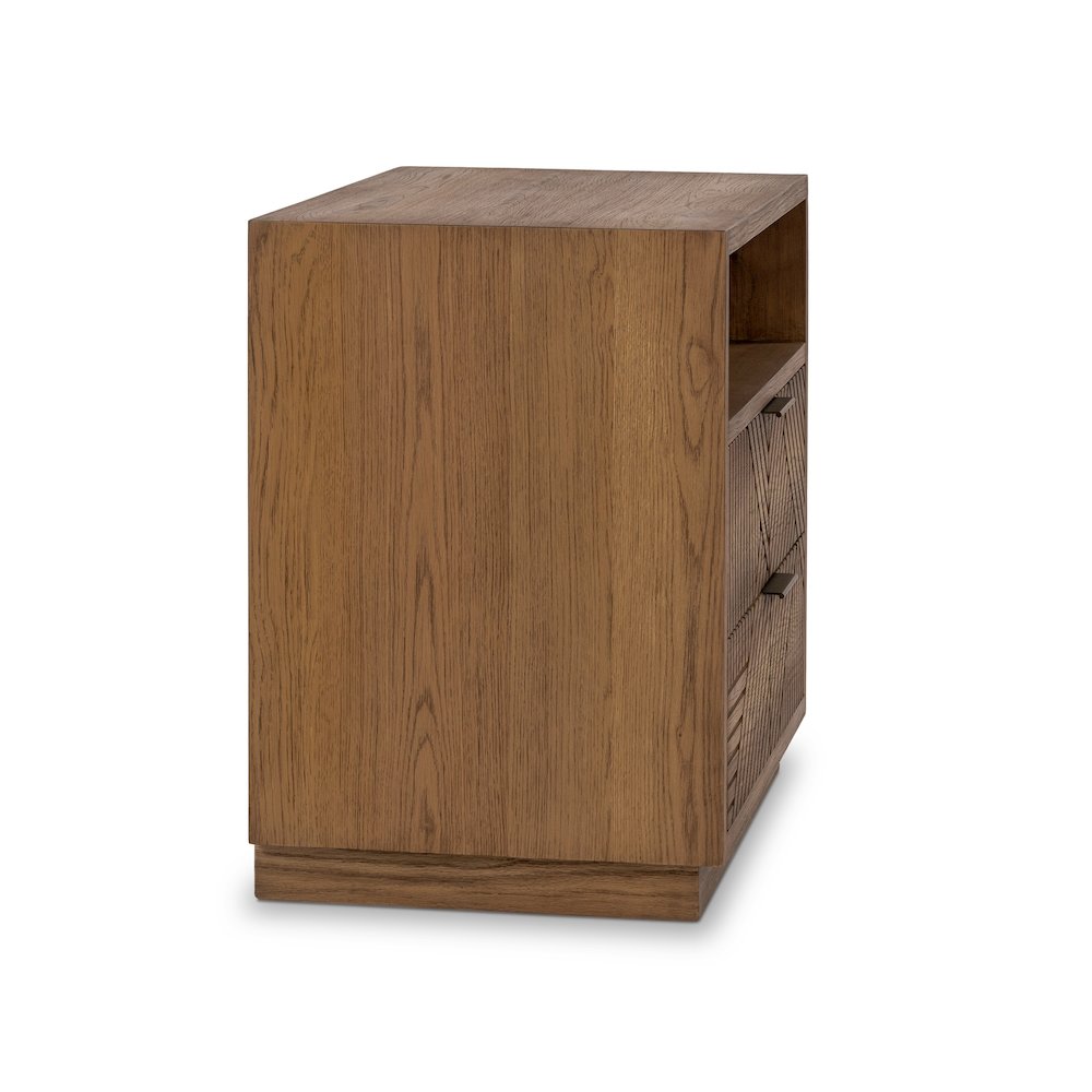 Santa Clara 2-Drawer Wood Night Stand