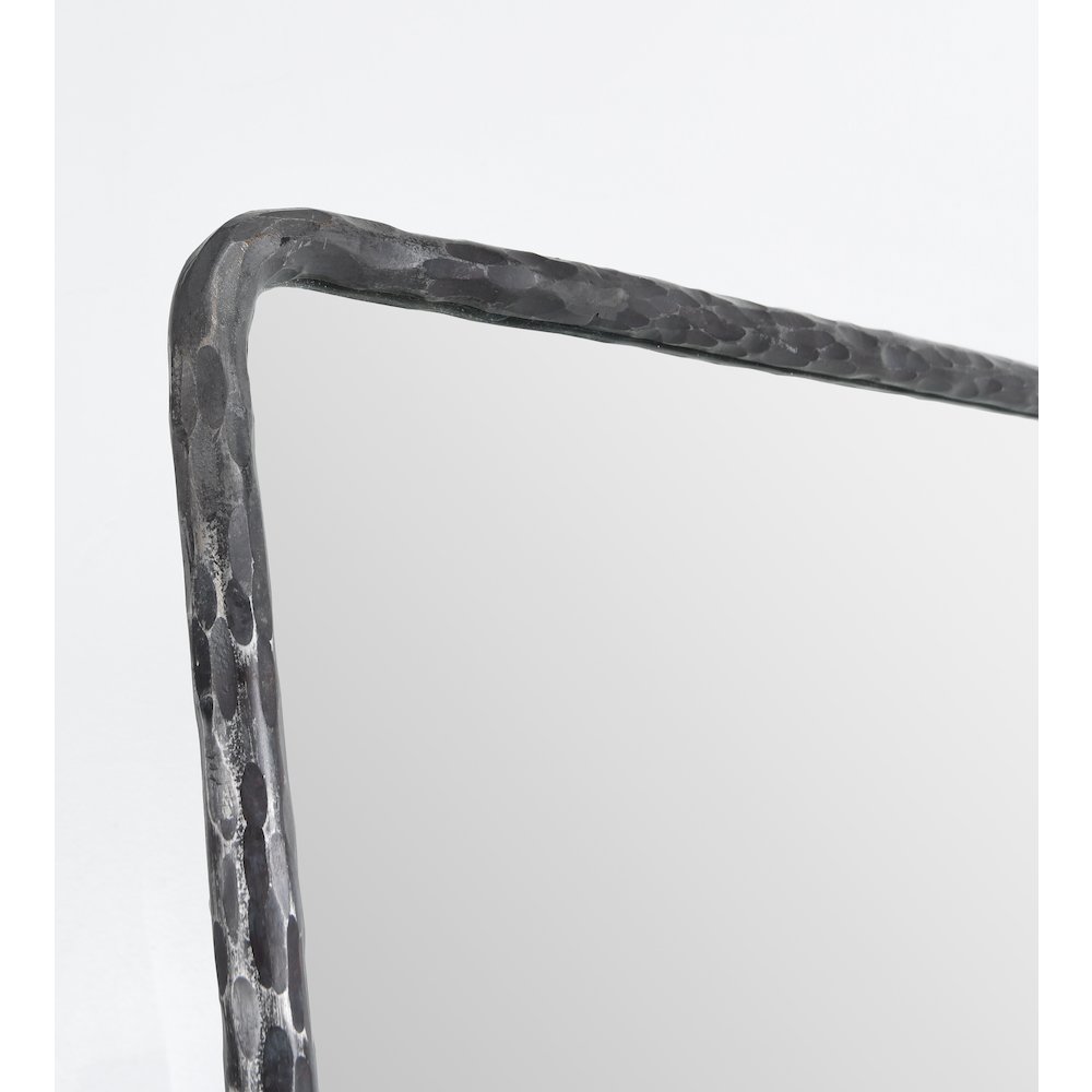 Howell 78" Floor Mirror Hammered Metal