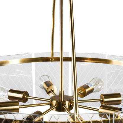 Apfel 8-Light Chandelier by Kosas Home