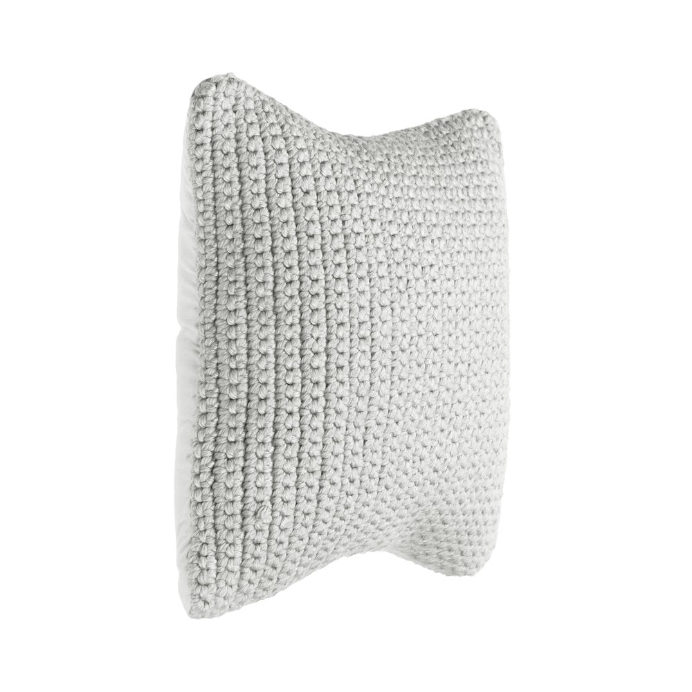 Prism  Performance Outdoor Throw Pillow, Light Gray