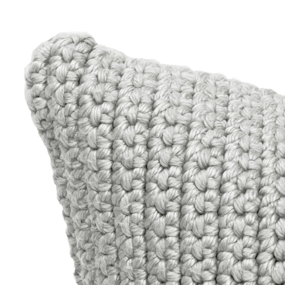 Prism  Performance Outdoor Throw Pillow, Light Gray