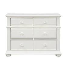Summer House 6 Drawer Dresser in Oyster White