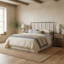 Metal Stainless Steel Queen Headboard with Sleek Modern Design and Durable Frame