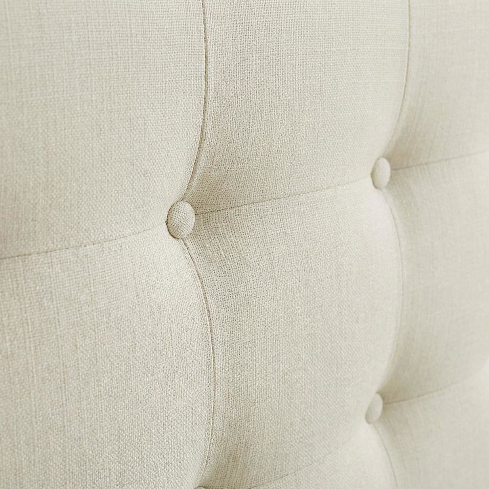 Upholstered Queen Headboard with Fabric Cover and Padded Design for Comfort