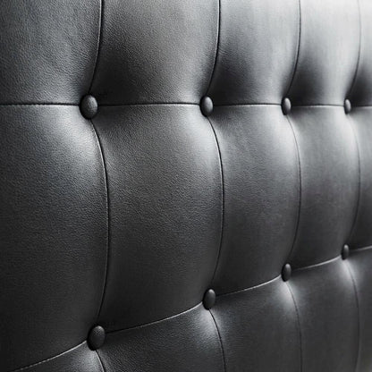 Chenille Upholstered Twin Headboard Wall-Mounted with Soft Fabric Texture