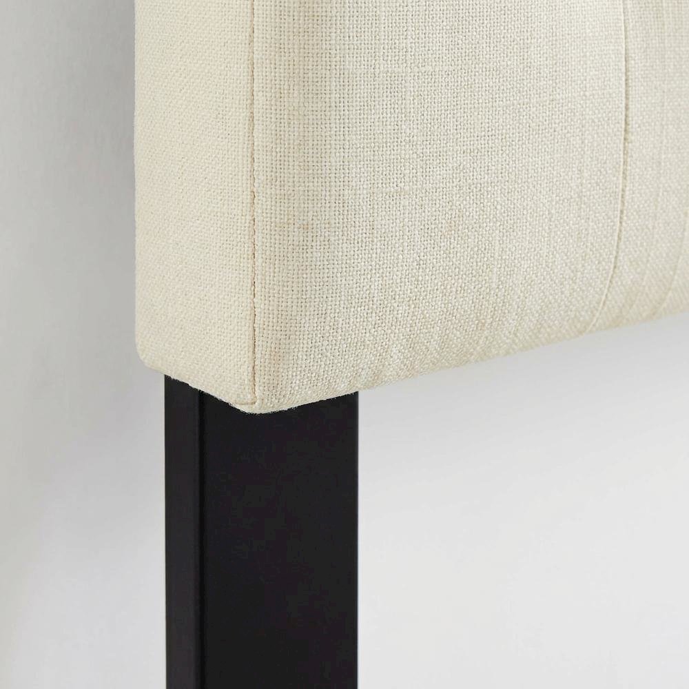 Upholstered Queen Headboard with Fabric Cover and Padded Design for Comfort