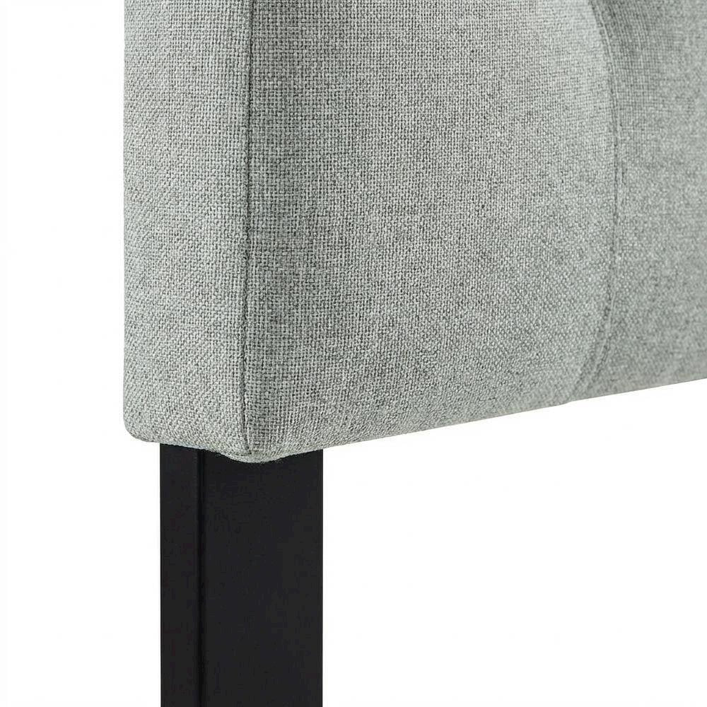 Biscuit Tufted Queen Headboard in Performance Velvet with Plush Design