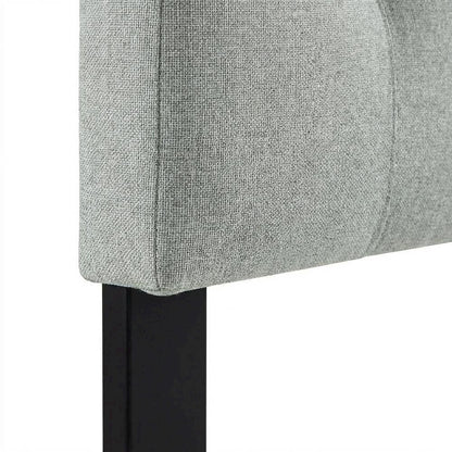 Biscuit Tufted Queen Headboard in Performance Velvet with Plush Design