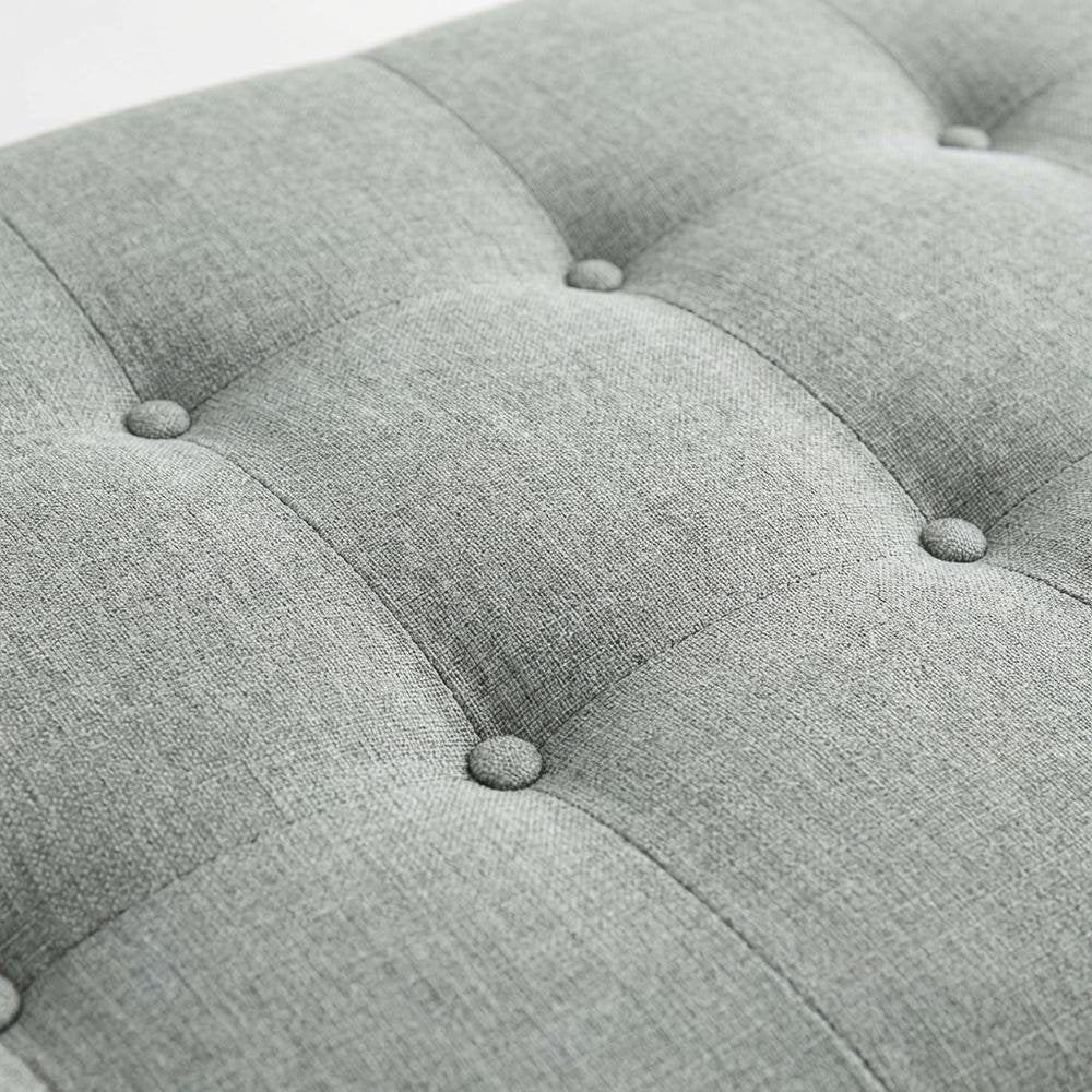 Upholstered Fabric King Headboard with Elegant Design and Sturdy Frame