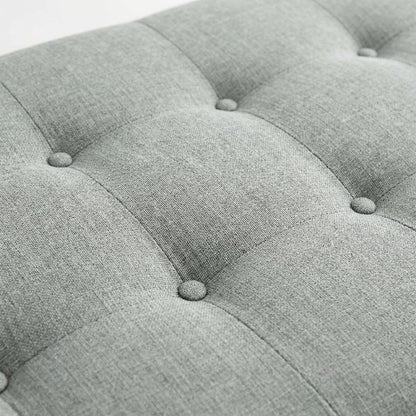 Upholstered Fabric King Headboard with Elegant Design and Sturdy Frame